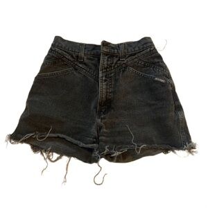 Vintage Rocky Mountain Black Denim Shorts
